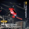 Wltoys V398-C Remote-Controlled Aircraft Missile 2.4G Helicopter 3.5 CH Lighting To Hit Bullets And Set Height RC Model Aircraft