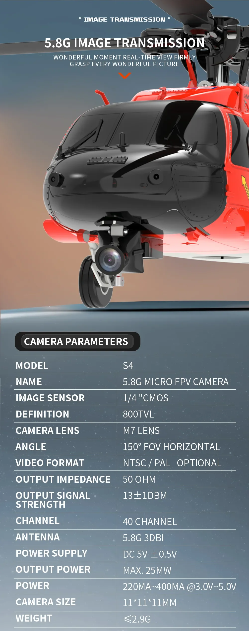 Yuxiang F09-S 6ch Uh60 Rc Helicopter Gps Optical Flow Dual Positioning With Camera Vr Transmission Auto Return Heilcopter