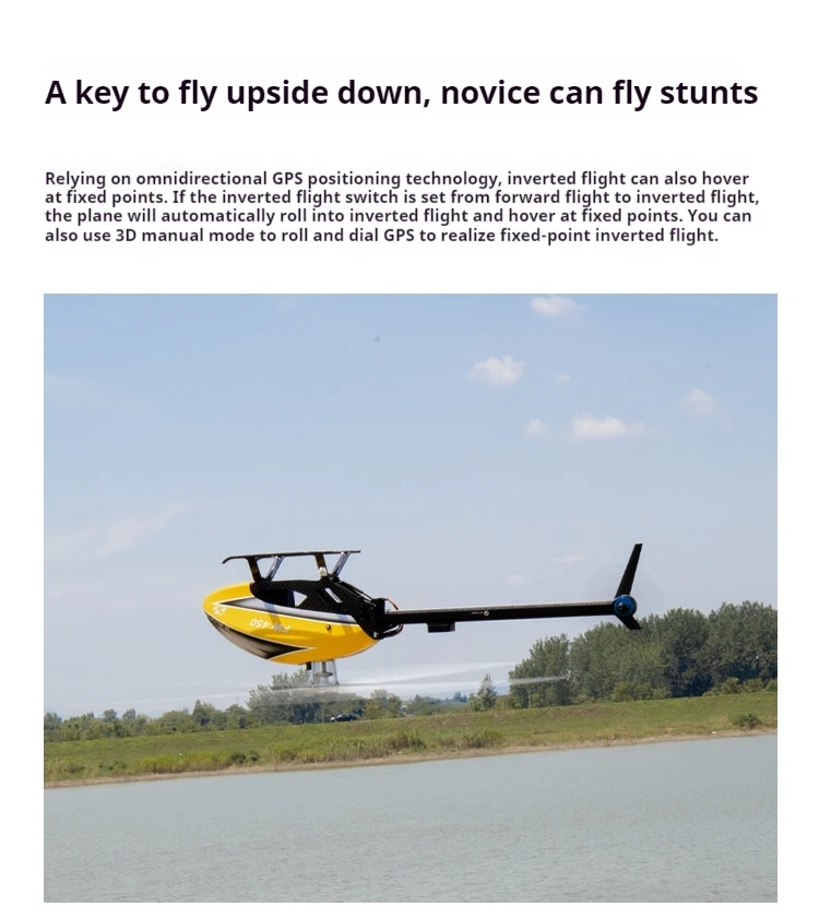 Flying Wing FW450 V2.5 10CH 3D Smart GPS Positioning Self-Stabilization Stunt H1 Flight Controller Brushless Motor Helicopter