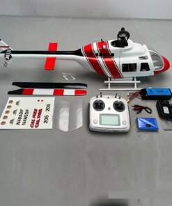 Flying Wings 470 Bell 206gps Intelligent Self Stable H1 Flight Control Multifunctional Remote Control Helicopter Toy