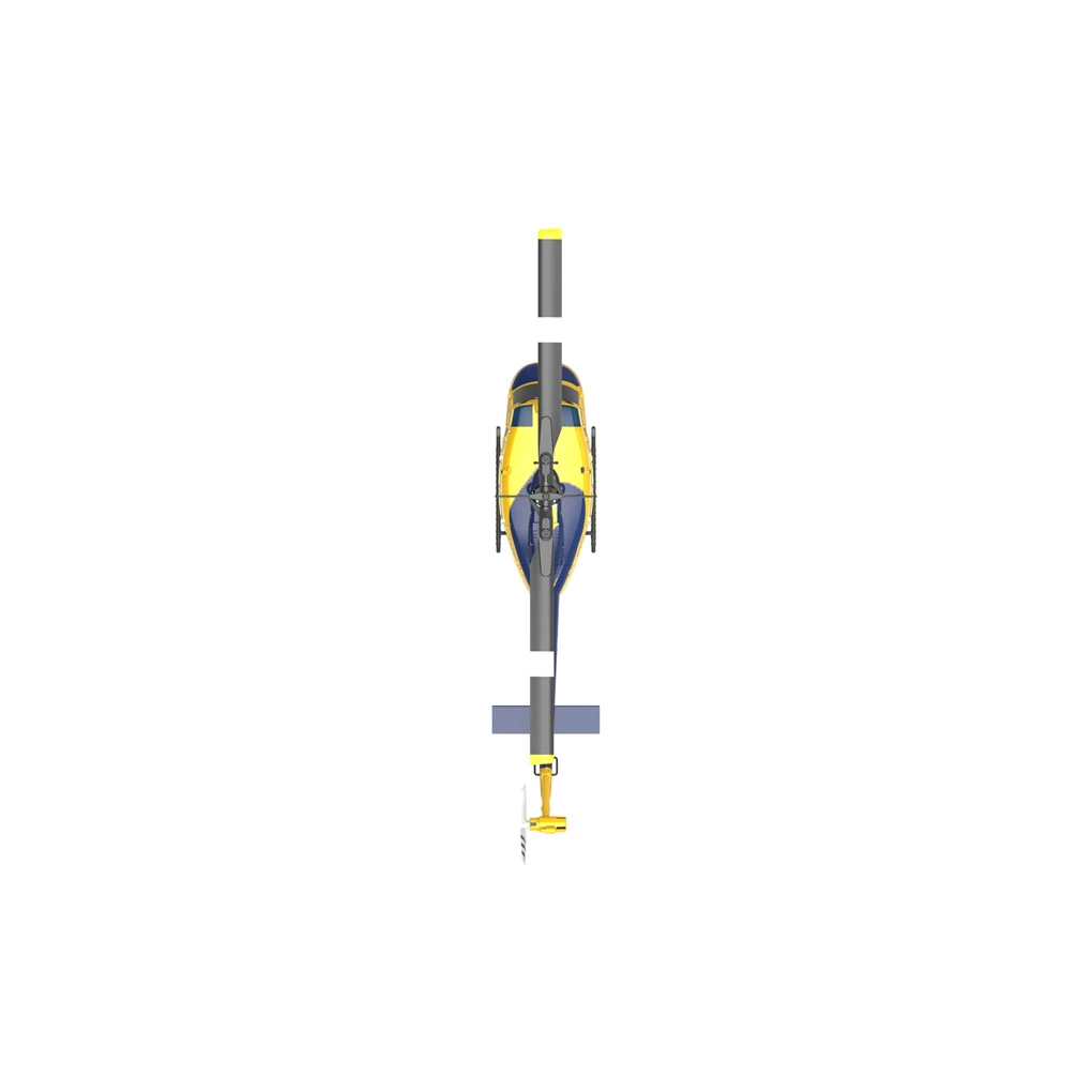 C032 UH1 Helicopter Brushless 6-Channel Airplane Free Flying Stunt Simulation Laser Height Locking Electric RC Aircraft