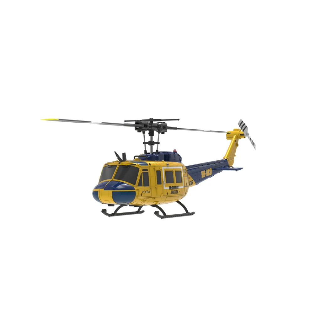 C032 UH1 Helicopter Brushless 6-Channel Airplane Free Flying Stunt Simulation Laser Height Locking Electric RC Aircraft