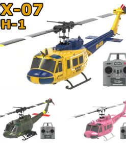 C032 UH1 Helicopter Brushless 6-Channel Airplane Free Flying Stunt Simulation Laser Height Locking Electric RC Aircraft
