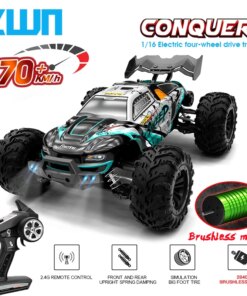 ZWN 1:16 70KM/H Or 50KM/H 4WD RC Car With LED Remote Control Cars High Speed Drift Monster Truck for Kids vs Wltoys 144001 Toys